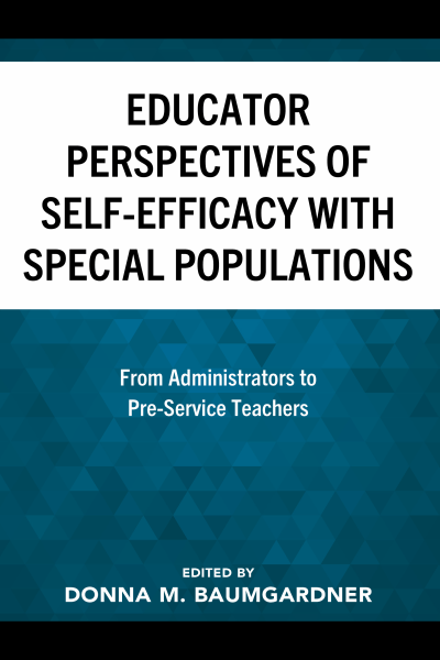 Cover des Buchs: Educator Perspectives of Self-Efficacy with Special Populations