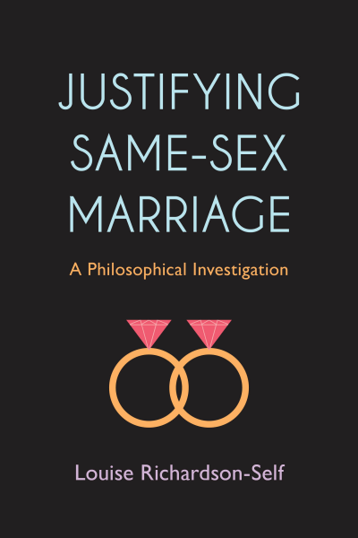 Cover of book: Justifying Same-Sex Marriage