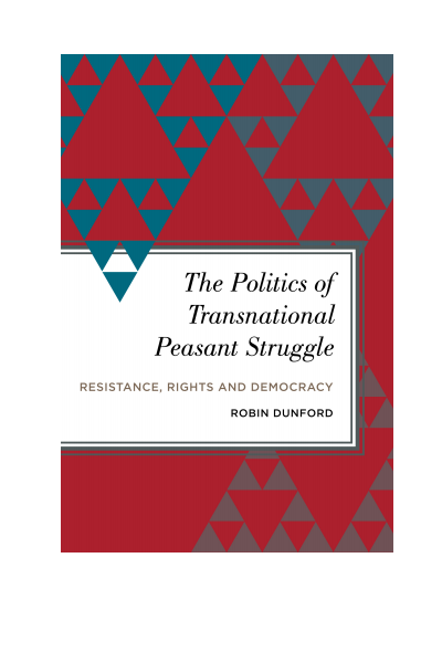 Cover des Buchs: The Politics of Transnational Peasant Struggle