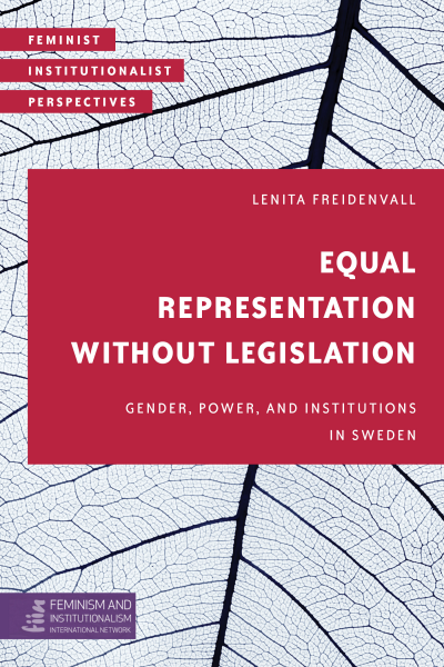 Cover of book: Equal Representation without Legislation