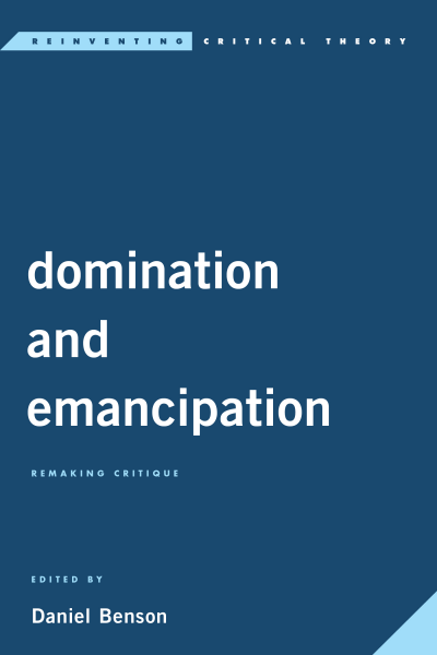 Cover of book: Domination and Emancipation