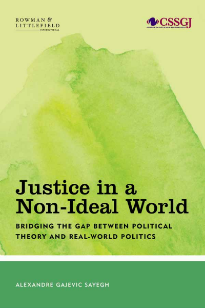 Cover of book: Justice in a Non-Ideal World