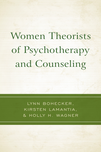 Cover of book: Women Theorists of Psychotherapy and Counseling