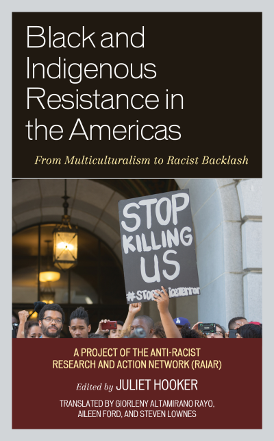 Cover of book: Black and Indigenous Resistance in the Americas