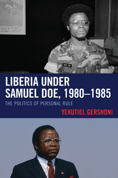Cover of book: Liberia under Samuel Doe, 1980-1985