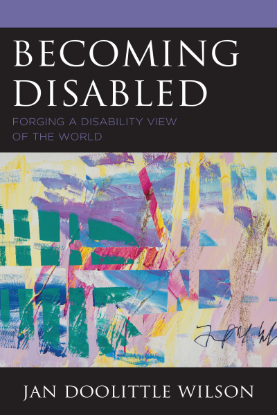 Cover of book: Becoming Disabled