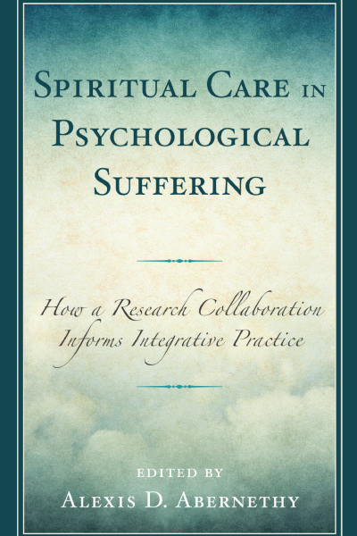 Cover des Buchs: Spiritual Care in Psychological Suffering