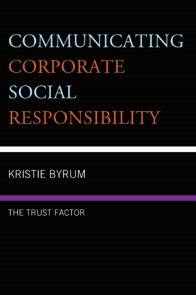 Cover des Buchs: Communicating Corporate Social Responsibility