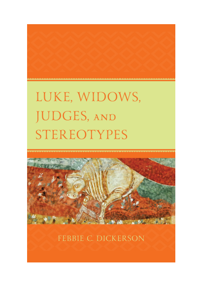 Cover des Buchs: Luke, Widows, Judges, and Stereotypes