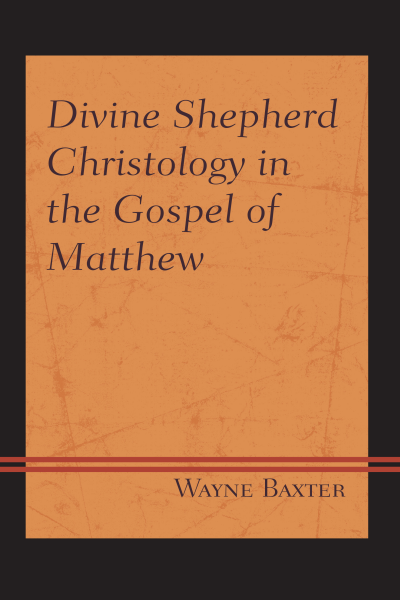 Cover des Buchs: Divine Shepherd Christology in the Gospel of Matthew