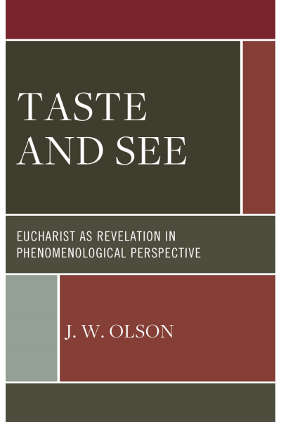 Cover des Buchs: Taste and See