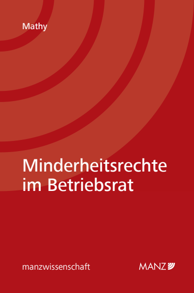 Cover of book: Minderheitsrechte im Betriebsrat