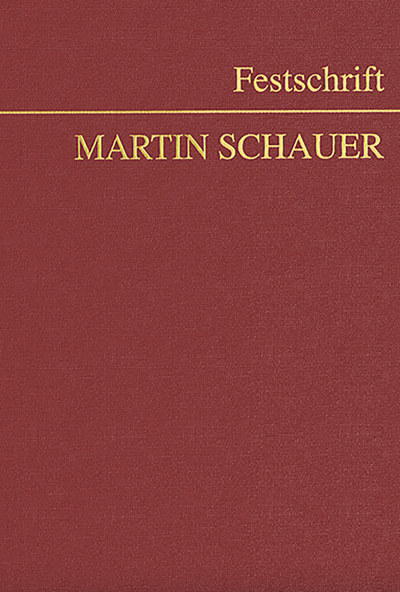 Cover des Buchs: Festschrift Martin Schauer