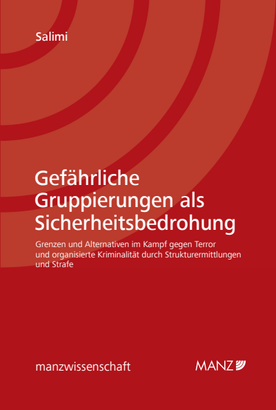 Cover des Buchs: Gefährliche Gruppierungen als Sicherheitsbedrohung