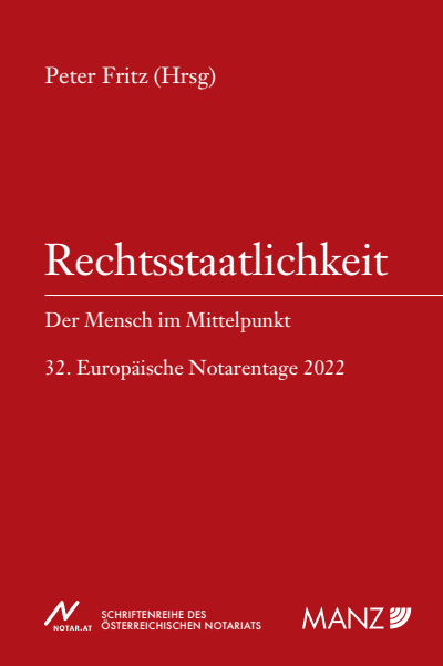 Cover des Buchs: Rechtsstaatlichkeit