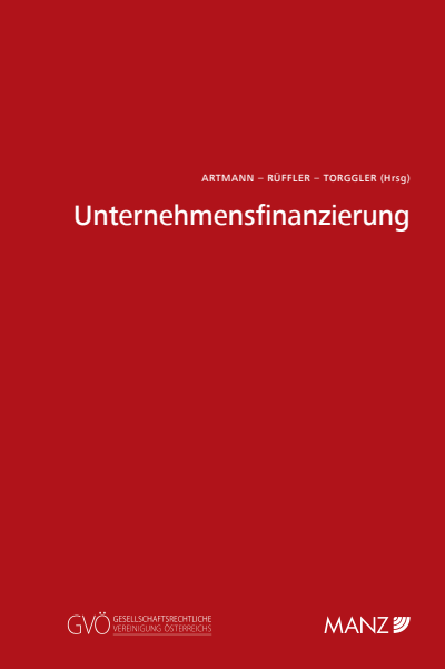 Cover des Buchs: Unternehmensfinanzierung