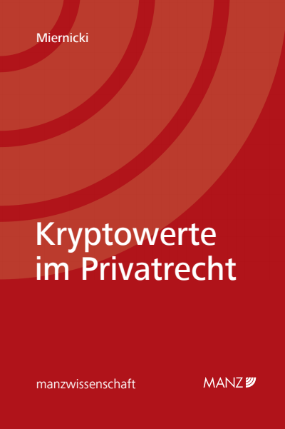 Cover of book: Kryptowerte im Privatrecht