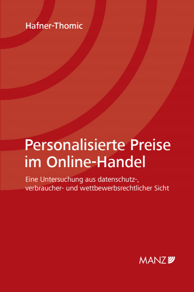 Cover of book: Personalisierte Preise im Online-Handel