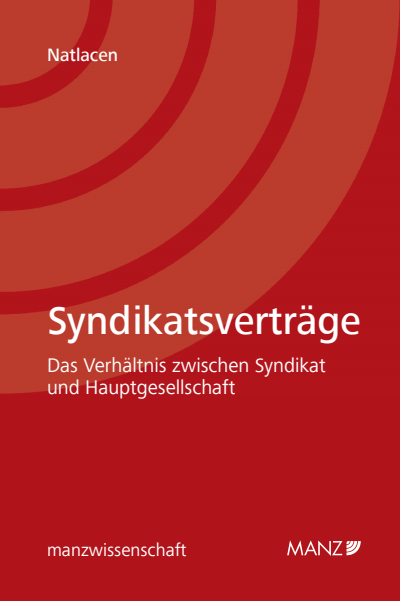 Cover des Buchs: Syndikatsverträge