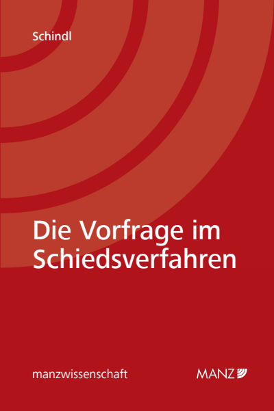 Cover des Buchs: Die Vorfrage im Schiedsverfahren