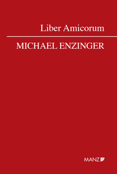 Cover of book: Liber Amicorum Michael Enzinger