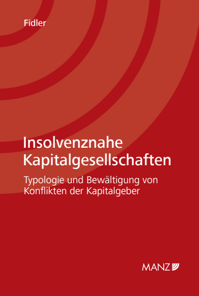 Cover of book: Insolvenznahe Kapitalgesellschaften