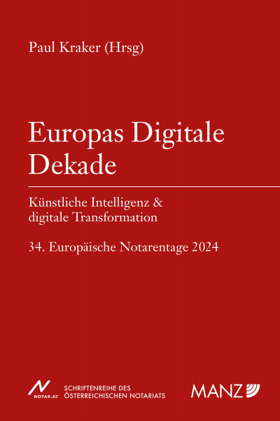 Cover des Buchs: Europas Digitale Dekade Künstliche Intelligenz & digitale Transformation