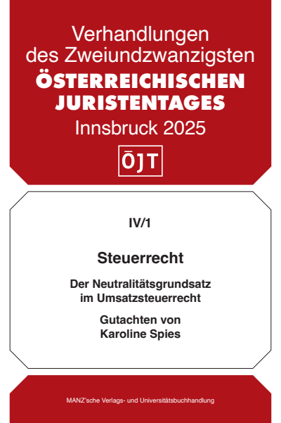 Cover des Buchs: Steuerrecht