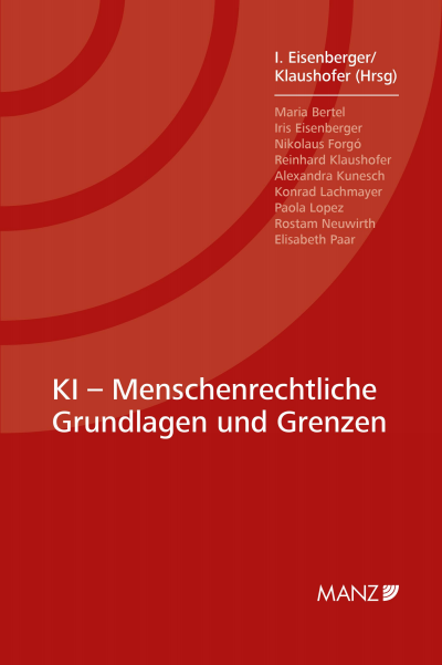 Cover of book: KI - Menschenrechtliche Grundlagen und Grenzen