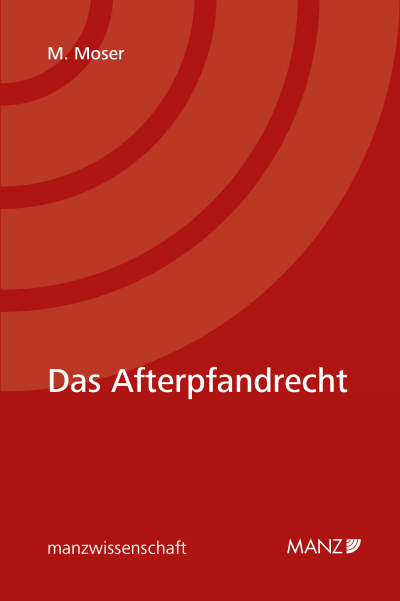 Cover des Buchs: Das Afterpfandrecht