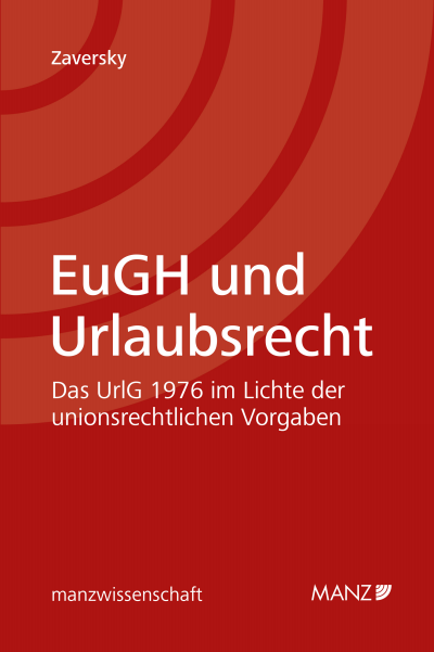 Cover des Buchs: EuGH und Urlaubsrecht