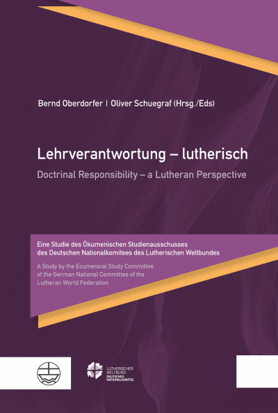 Cover of book: Lehrverantwortung – lutherisch / Doctrinal Responsibility – a Lutheran Perspective