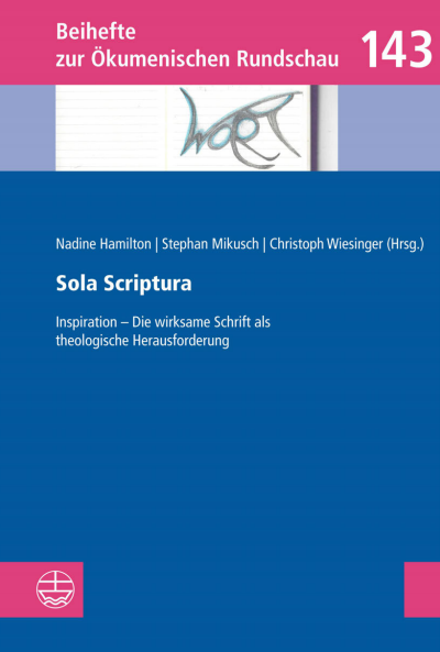 Cover des Buchs: Sola Scriptura