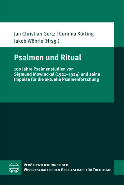 Cover des Buchs: Psalmen und Ritual