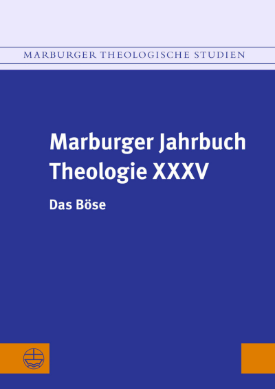 Cover des Buchs: Marburger Jahrbuch Theologie XXXV