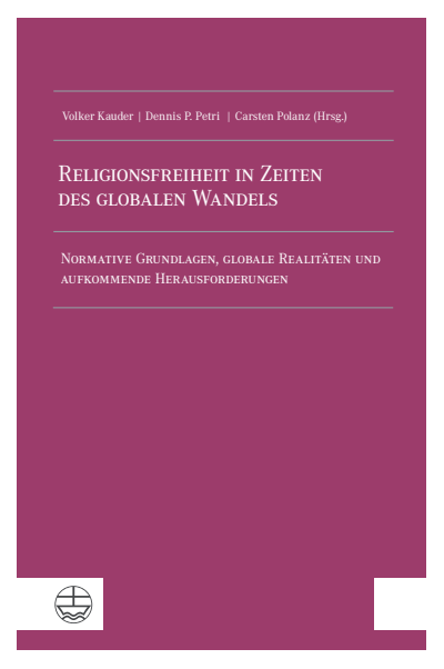Cover des Buchs: Religionsfreiheit in Zeiten des globalen Wandels / Religious Freedom in a Changing World