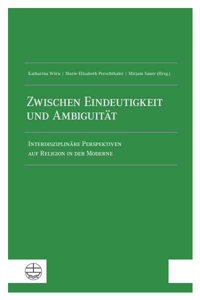 Cover des Buchs: Zwischen Eindeutigkeit und Ambiguität