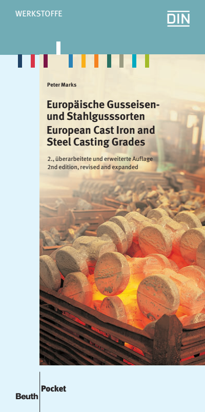 Cover des Buchs: Europäische Gusseisen- und Stahlgusssorten