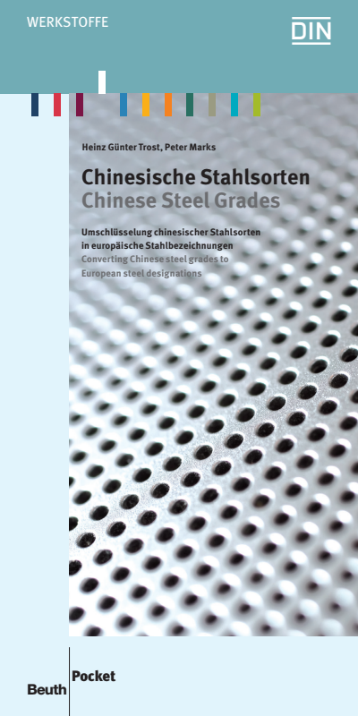 Cover des Buchs: Chinesische Stahlsorten
