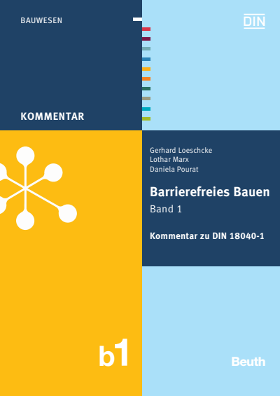 Cover of book: Barrierefreies Bauen Band 1