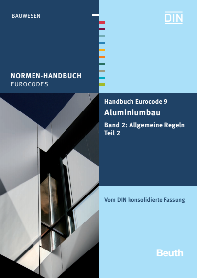 Cover of book: Handbuch Eurocode 9 - Aluminiumbau