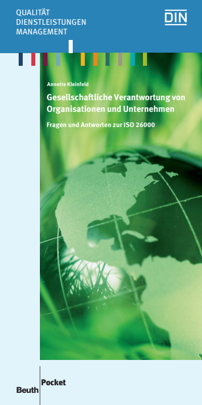 Cover of book: Gesellschaftliche Verantwortung von Organisationen und Unternehmen