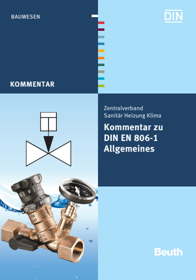 Cover of book: Kommentar zu DIN EN 806-1