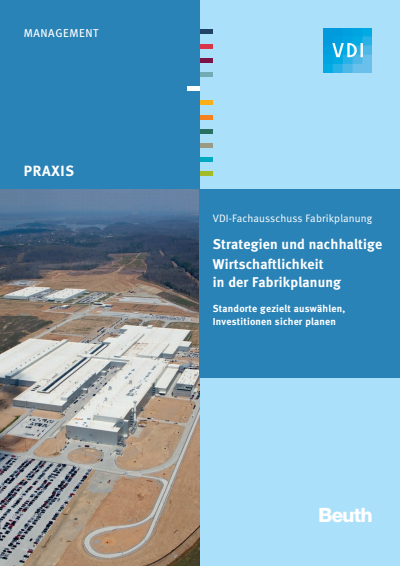 Cover of book: Strategien und nachhaltige Wirtschaftlichkeit in der Fabrikplanung