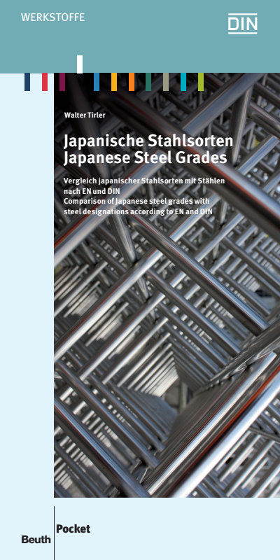 Cover des Buchs: Japanische Stahlsorten