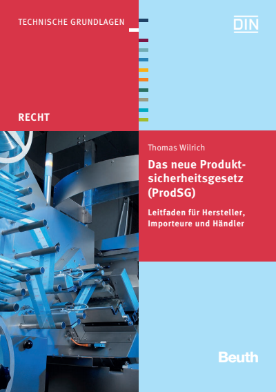 Cover of book: Das neue Produktsicherheitsgesetz (ProdSG)