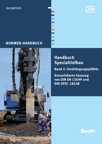 Cover of book: Handbuch Spezialtiefbau