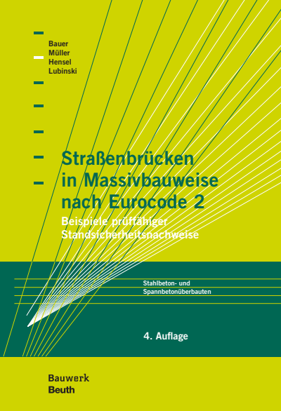 Cover of book: Straßenbrücken in Massivbauweise nach Eurocode 2