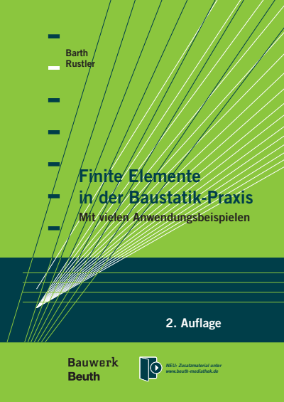 Cover of book: Finite Elemente in der Baustatik-Praxis