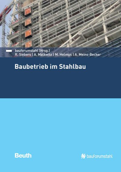 Cover des Buchs: Baubetrieb im Stahlbau
